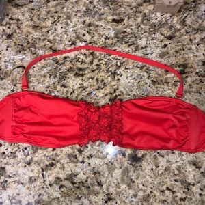 3/$30 Gianni Bini ruffled swimsuit top